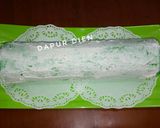 Foto langkah ke 7 dari resep Bolu Gulung Pandan Kukus.