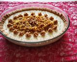 A picture of step 3 of Cheesecake pudding.