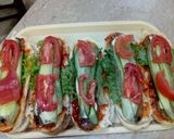 A picture of step 8 of Sub Sandwich.