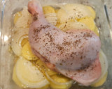 Foto del paso 4 de la receta: Pollo al horno con patatas