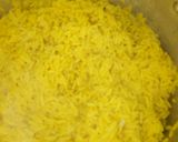 A picture of step 2 of Curry fried rice with coslow.