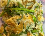 รูปขั้นตอนการทำที่ 3 ของ ผักขี้หูดผัดไข่ใส่ขิง🧄🫚🥚
