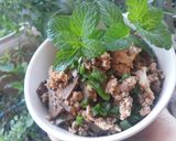 รูปขั้นตอนการทำที่ 3 ของ ลาบหมูสุก(สูตรเมืองแป้)