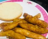 A picture of step 6 of Mashed potatoes fries.