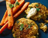 A picture of step 5 of Feta & Bulgur Wheat Patties.
