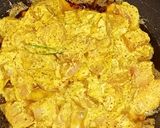 A picture of step 3 of Mustard chicken (chicken besara).