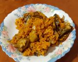 Foto del paso 4 de la receta Arroz con alcachofas y jamón