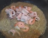 青醬海鮮義大利麵的食譜步驟4照片