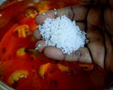 A picture of step 5 of Mushroom Biryani.