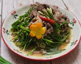 Hình bước làm 2 của món Cơm nhà thanh mát với rau củ luộc