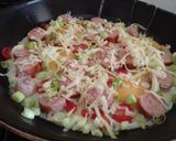 A picture of step 3 of Mexican tortillaz.