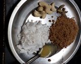 A picture of step 8 of Chettinad Vellai Paniyaram with Spicy Chilli Garlic chutney and Red Rice Puttu.