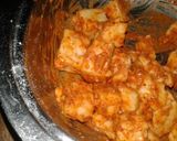 A picture of step 1 of Paneer Chilli.