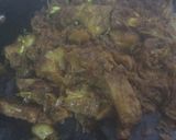 A picture of step 7 of Masala Jackfruit.
