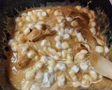 A picture of step 3 of Electric Skillet Peanut Butter Fudge.