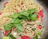 Foto langkah ke 9 dari resep Spaghettini Goreng.