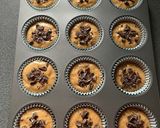 A picture of step 3 of Banana-chocolate protein muffins.