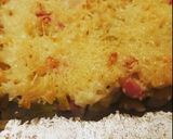 Une image de l'étape 4 de Gratin de pâtes aux poireaux.