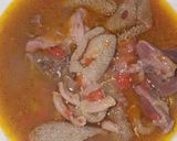 A picture of step 4 of Assorted meat pepper soup.