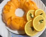 A picture of step 4 of Custard orange cake ❤️.