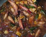 Foto langkah ke 9 dari resep Tumis cumi asin + jambal.