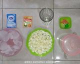 Foto langkah ke 1 dari resep #26. Es Nutrisari Blewah Timun Suri.