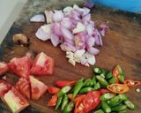 Foto langkah ke 2 dari resep Tumis Jengkol Pedas.
