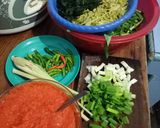 Foto langkah ke 2 dari resep Tumis kangkung manado.