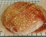 Foto langkah ke 24 dari resep Pandan Chili Flakes Cheese Sourdough Bread (Open Bake Method).