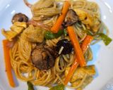 Foto del paso 8 de la receta Spaguetinis con pollo