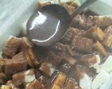 Foto langkah ke 3 dari resep Puding balok roti tawar.