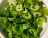 Hình bước làm 4 của món Mướp luộc chấm kho quẹt