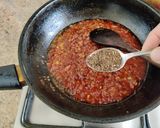 A picture of step 7 of Schezwan Fried Rice.