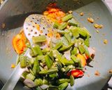 A picture of step 4 of Butter Bhindi Masala.