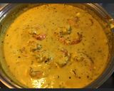 Une image de l'étape 2 de Gambas géantes tigrées au curry crème de gingembre et citron.