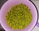 Foto langkah ke 1 dari resep Bubur kacang ijo (kacang hijau) super sederhana hemat gas.
