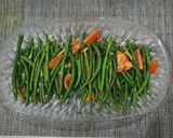 Foto langkah ke 1 dari resep Tumis baby buncis daging.