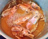 A picture of step 2 of Baked Seafood Paella.