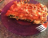 Foto del paso 4 de la receta: Lasaña súper fácil de acelga y salsa blanca con jamón y queso