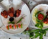 A picture of step 4 of Tandoori Chicken Lollipop.