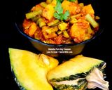 A picture of step 5 of Clusterbeans Pumpkin Curry - Gavar Kaddu Sabzi.