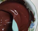 Foto del paso 11 de la receta: Tarta de chocolate, pera y cobertura chocolate cheesecream 🍫🍐