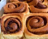Φωτογραφία βήματος 4 της συνταγής Cinnamon Rolls με πορτοκάλι _ ρολά κανέλας