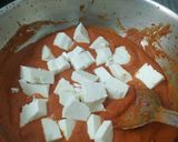 A picture of step 6 of Paneer masala.