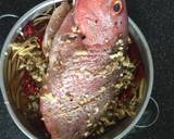 Steam garlic ginger fish recipe step 2 photo