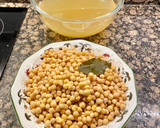 Foto del paso 2 de la receta: Bacalao desalado con espinacas y garbanzos