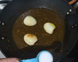 A picture of step 5 of Black Egg Curry.