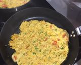 A picture of step 4 of Indian Spiced Vegetable Pancake.