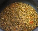 A picture of step 9 of Sprouted Green Gram (Moong) Curry.