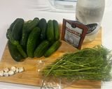 Hamis egy napos kovászos uborka recept fázis 1 fotója